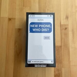 New Phone, Who Dis? Card Game